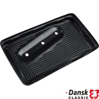 Battery tray, plastic, black