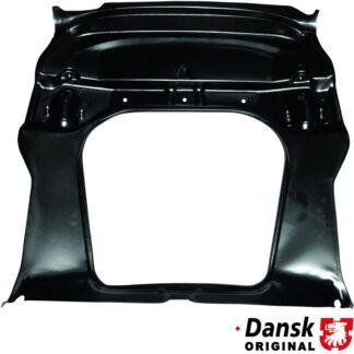 Front floor with suspension mounts