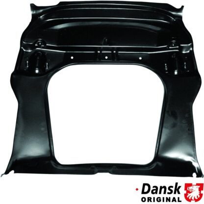 Front floor with suspension mounts