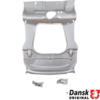 Front floor with suspension mounts and axle tunnel (with weld through primer)