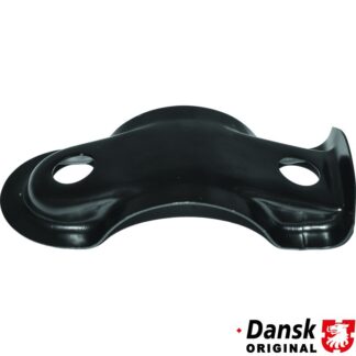 Reinforcement for front floor with suspension mounts by axle mounting