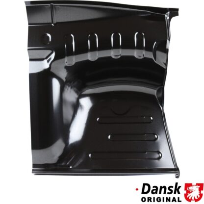 1/2 rear seat well bottom plate, left