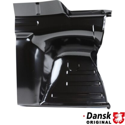 1/2 rear seat well bottom plate, left