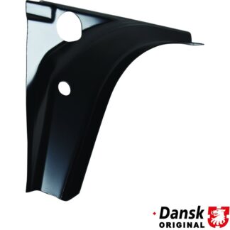 Fuel tank support corner plate, left
