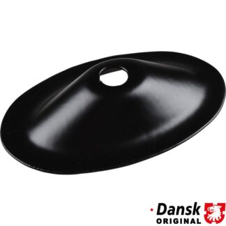 Seat belt shoulder mount cup (without plate), rear, black painted