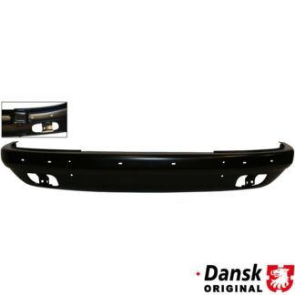 Bumper with hole for fog light, front
