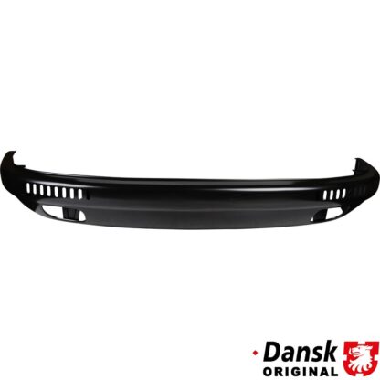 Bumper with air inlets in left and right side, front
