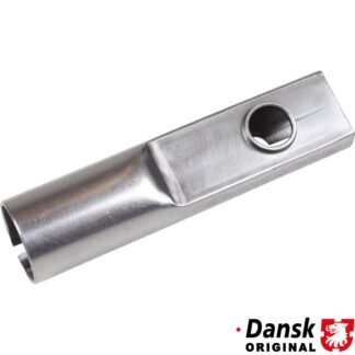 Bumper bracket tube for front wheel house section, left/right