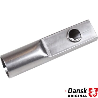 Bumper bracket tube for front wheel house section, left/right