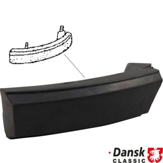 Protective moulding for front bumper, left
