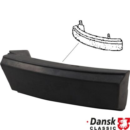 Protective moulding for front bumper, right