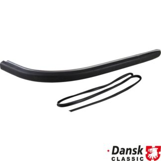 Retaining strip for bumper, wide, rear. Fits the S model