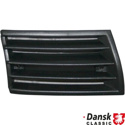 Front grille, plastic, black, right