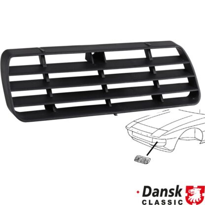 Ventilation grille, black