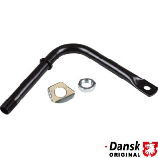 Support tube for rear bumper, with bolts and fittings, left/right