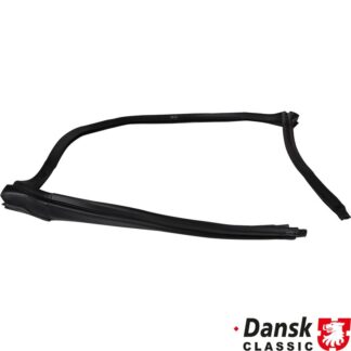 Windshield seal for targa roof, use only with hollow door seals. For use with late-style hollow door seals