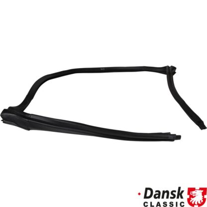 Windshield seal for targa roof, use only with hollow door seals. For use with late-style hollow door seals