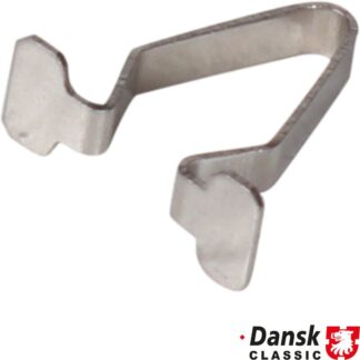 Clip for door moulding, stainless steel, 14 pieces required