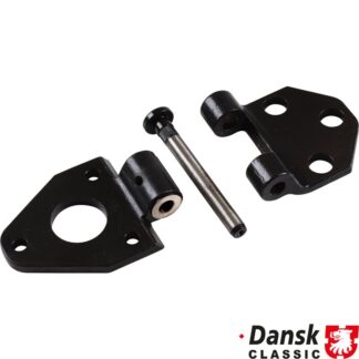 Door hinge with loose pin to fit both left and right