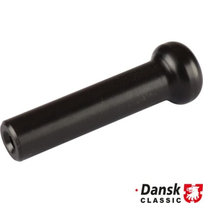 Door lock knob, OE style, 1 piece. Made of black plastic