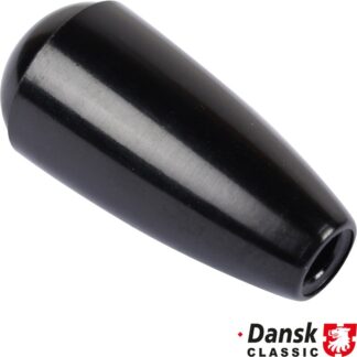 Knob for heater lever, black