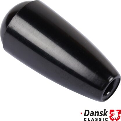 Knob for heater lever, black