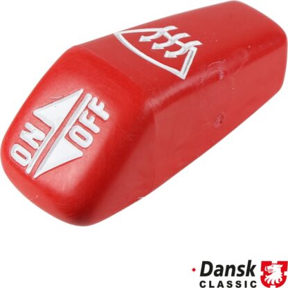 Knob for heater lever, red