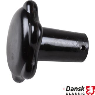 Knob for heater control, black