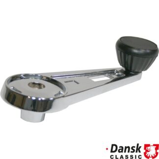 Window winder handle, chrome, left/right