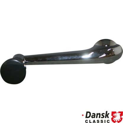 Window winder handle with black knob, left/right