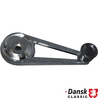 Window winder handle, chrome, left/right