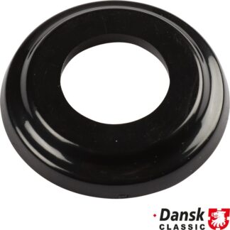 Escutcheon for window winder handle, black