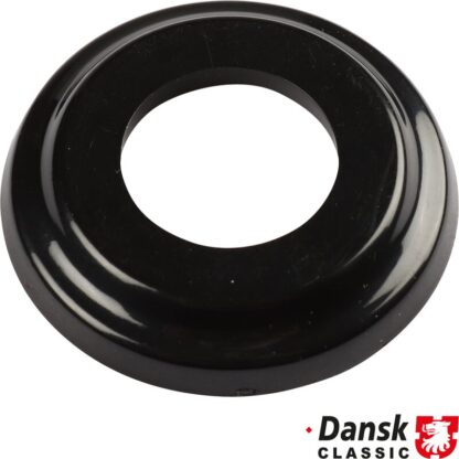 Escutcheon for window winder handle, black