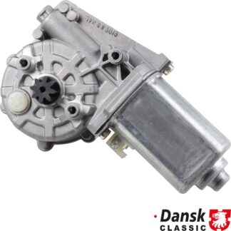 Electric window motor motor, "8 teeth", left