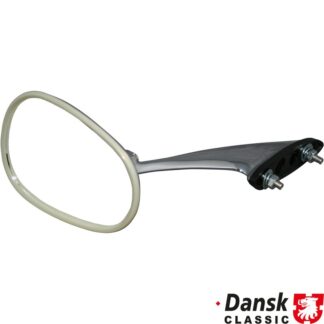 Door mirror, "Aero", chrome