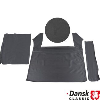 Roof inner liner set, vinyl, black (with sunroof)