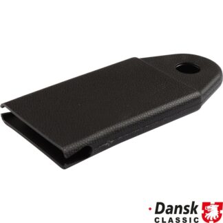 Cover for seal belt anchor plate, rear, black