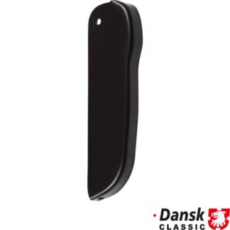 End piece for rocker panel decor, left front, right rear