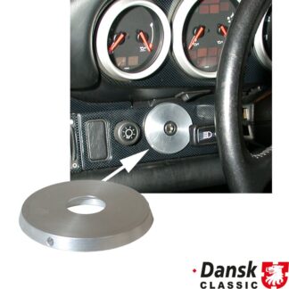 Ignition switch cover plate, alu
