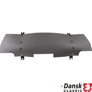 Boot trim against dashboard