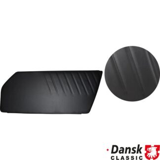 Interior door panel, vinyl, black, right