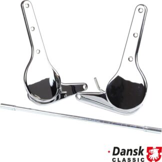 Reclining seat fitting complete without locking device, left