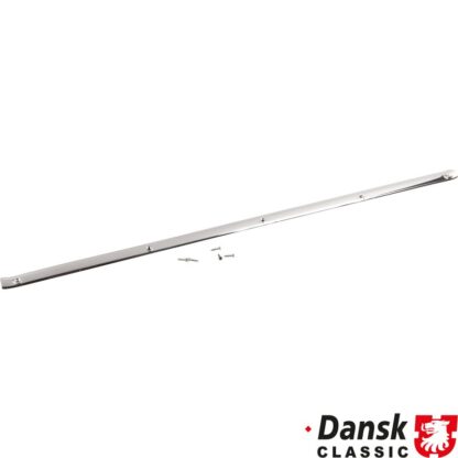 Door sill cover, stainless steel, polished, with screws, SWB