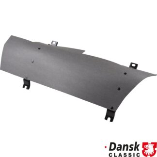 Cover for boot with cutout for brake booster, grey