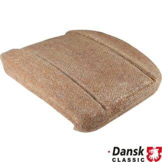Backrest upholstery, front seat, natural fibers