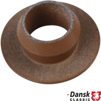 Trim guide for seat headrest runner, light brown. 4 pieces needed per car