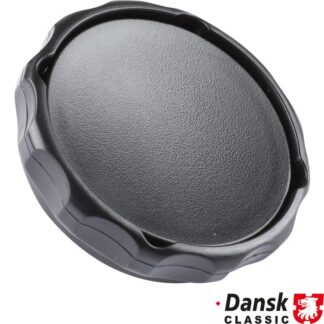 Turning knob with cover for seat back adjustment, black, left/right
