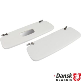 Sun visor set, cream, left/right