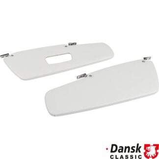 Sun visor set, cream, left/right