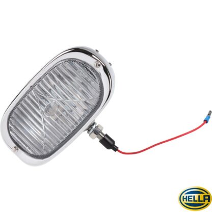Fog lamp with clear glass, front, Hella